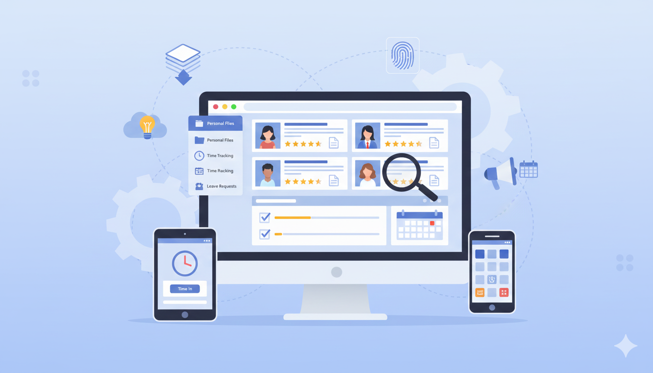 Profesionales trabajando